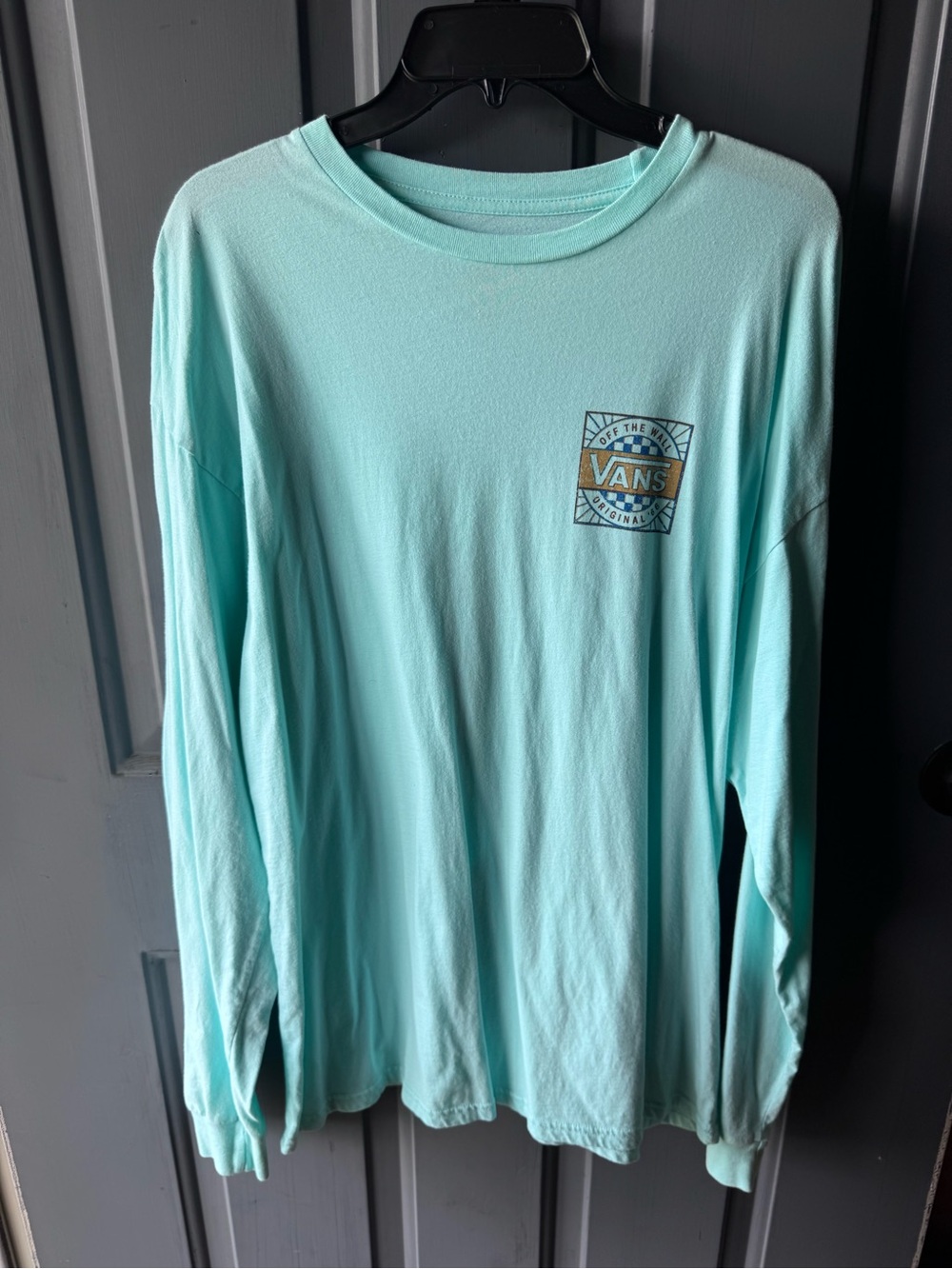 Vans Long Sleeve Tee in Mint